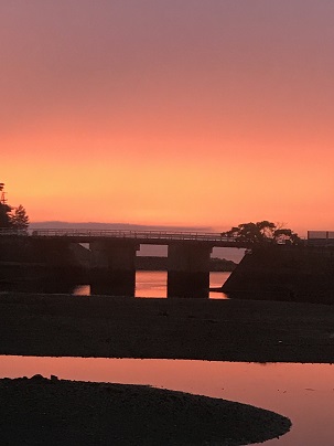 おまけの夕日