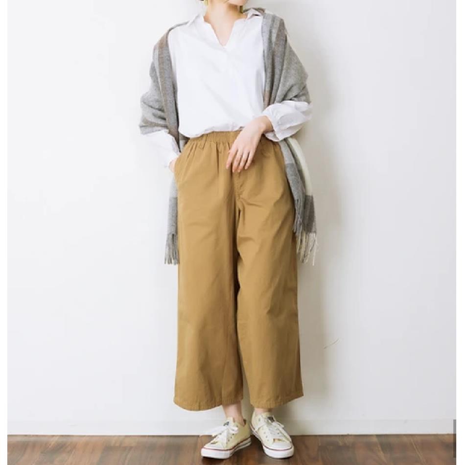 年中着れますワイドパンツ☆チャンプ