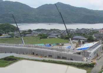 天草戦国ミュージアム、倉岳支所の建築工事が急ピッチで進捗中です！