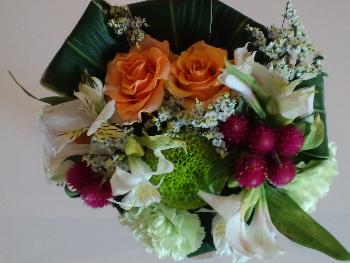 9月テーブル装花2