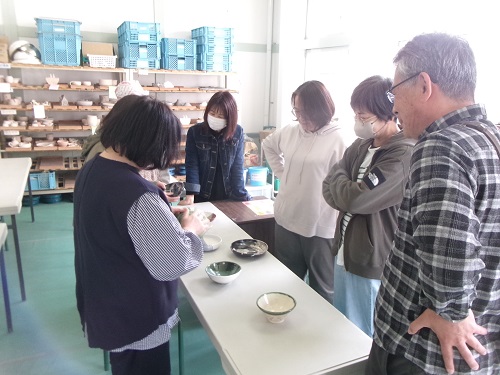 年度最後の陶芸教室