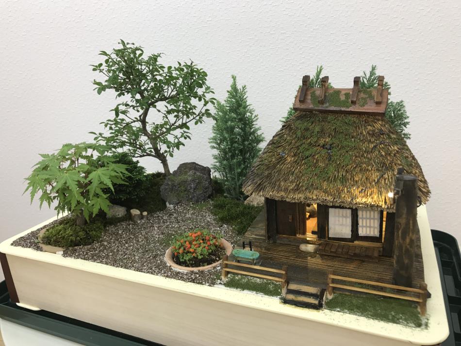 ジオラマ盆栽（福島庵）