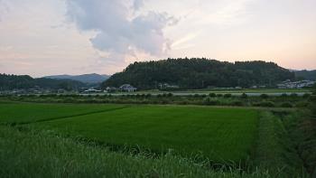 田園風景2（夕方）