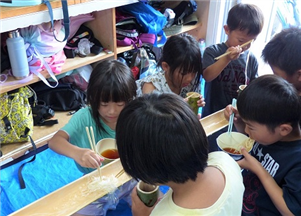 そうめん流し