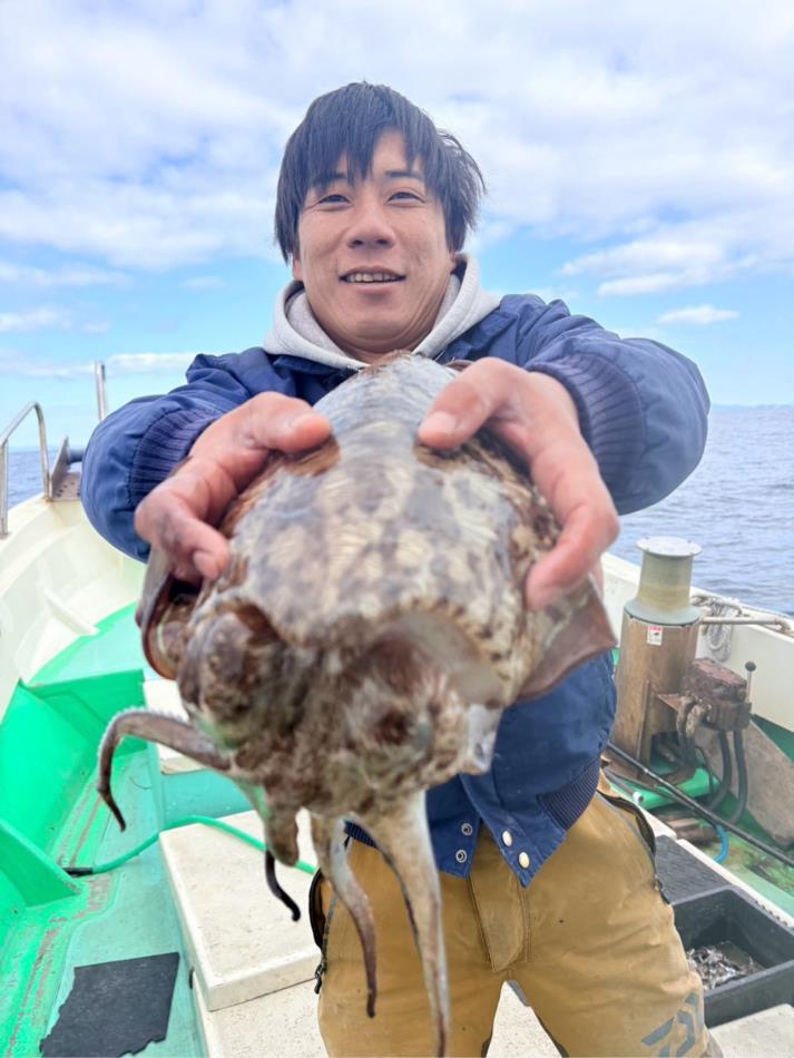 モンゴウイカ釣り