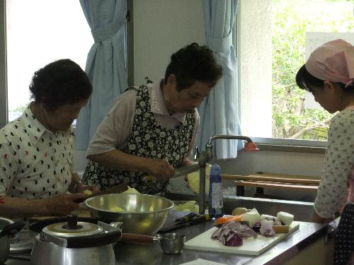 シルバー料理教室