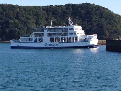 スマホでパチリ　船　鬼池港1