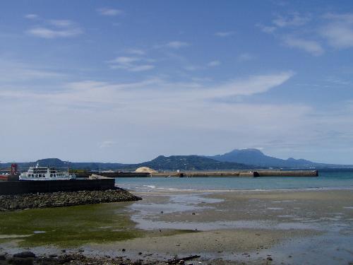 島原半島がよく見えました！！