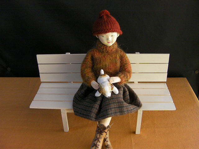 創作人形「 手編みのセーター 」