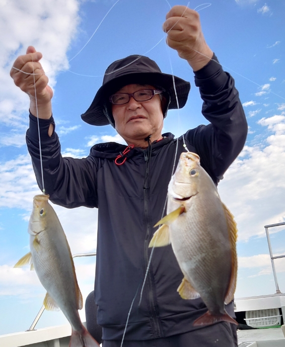 オキアミ五目釣り
