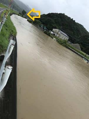 濁った下津浦橋　１