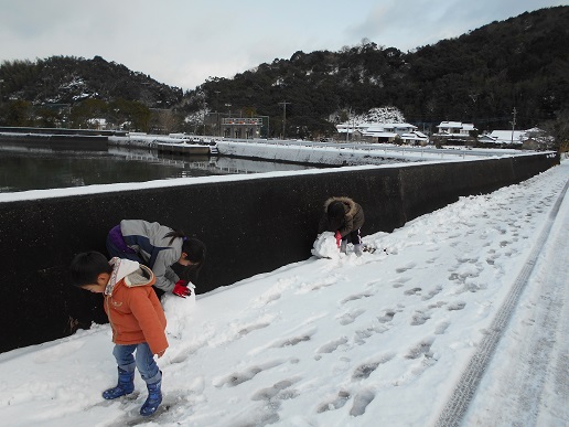 雪だるま作成