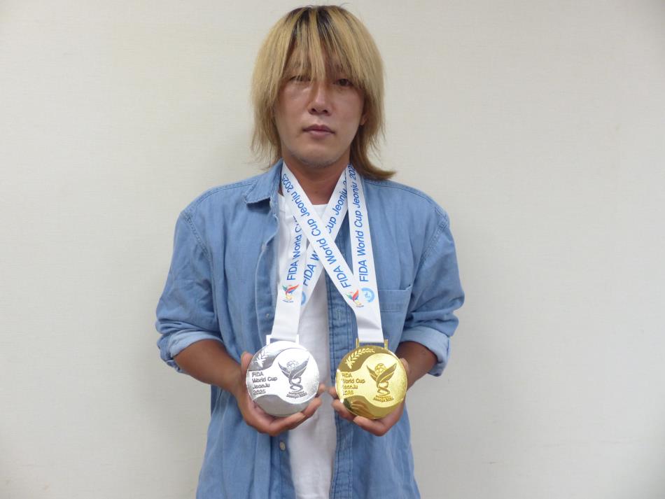 快挙‼岡本法人さんが世界一に貢献！