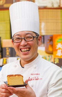 31-00純米焼酎・晩柑焼酎ケーキ「天草」（人）1