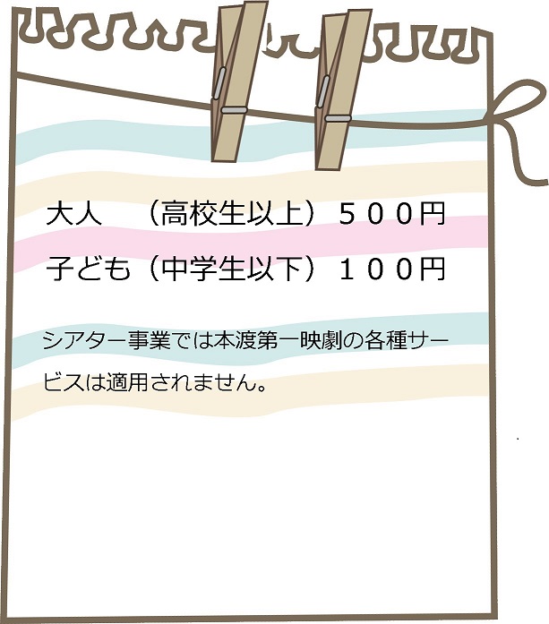 入場料（休館日なし）