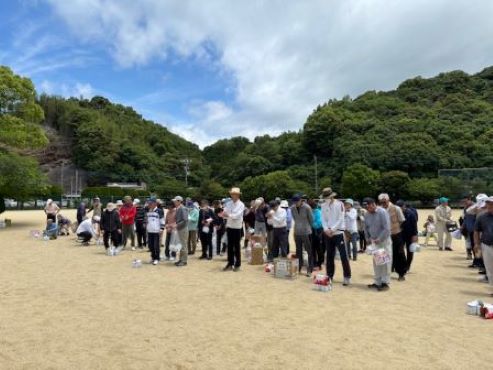 第51回下津浦小学校創立100周年記念グラウンドゴルフ大会開催しました⛳