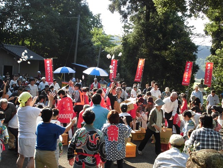 餅投げ　２０１７　