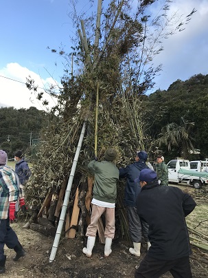 鬼火準備