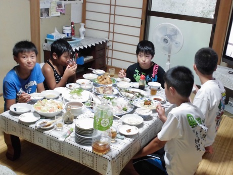 宿泊１班
