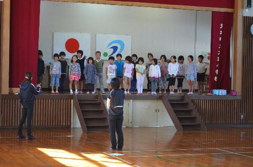 音楽会練習低