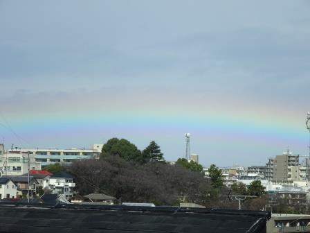 虹の空 お知らせ 絵手紙 加藤綾子