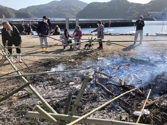 鬼火焼き