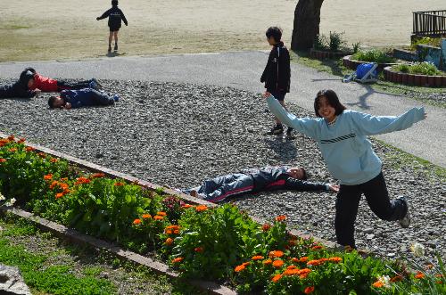 ひなたぼっこ