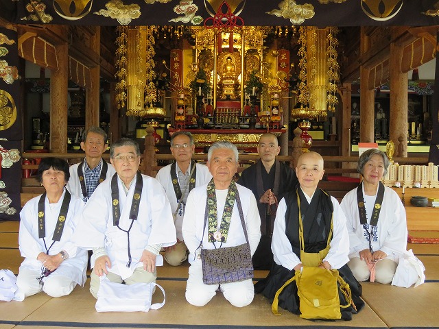 江岸寺参拝