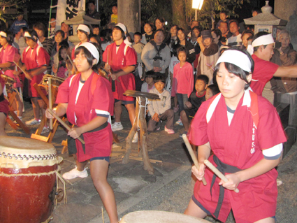 前夜祭太鼓（中学校）8