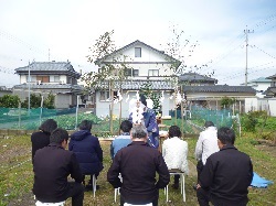 H様邸地鎮祭３
