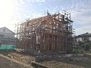 H邸建て方