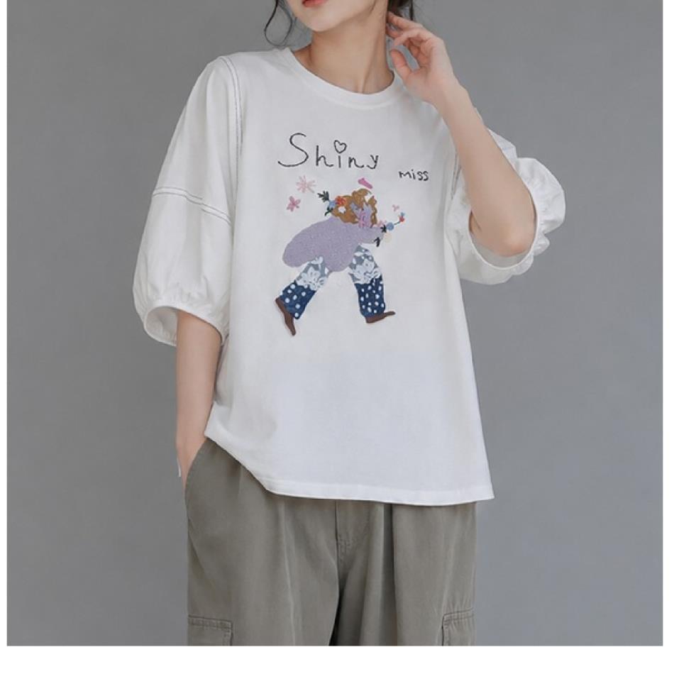 お袖に注目Tシャツ！残暑の8月☆チャンプ
