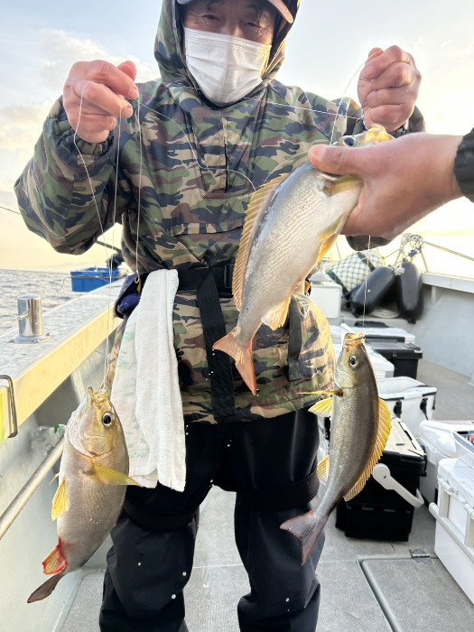 オキアミ五目イサキ釣り