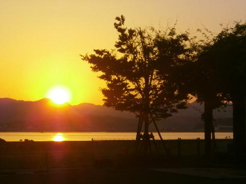 夕陽（ｈ25.9.18）