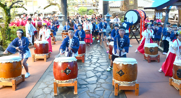 H24祭り 小学生太鼓