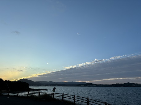 10月の夕焼け２