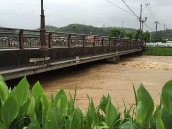 大雨情報広瀬川