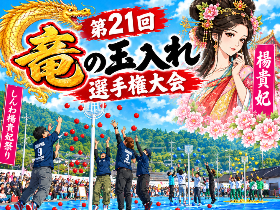 第２１回竜の玉入れ選手権参加チーム募集！！