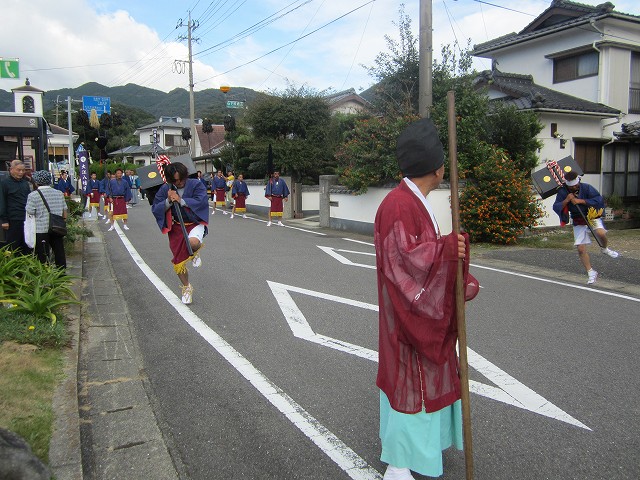 秋季例大祭行列