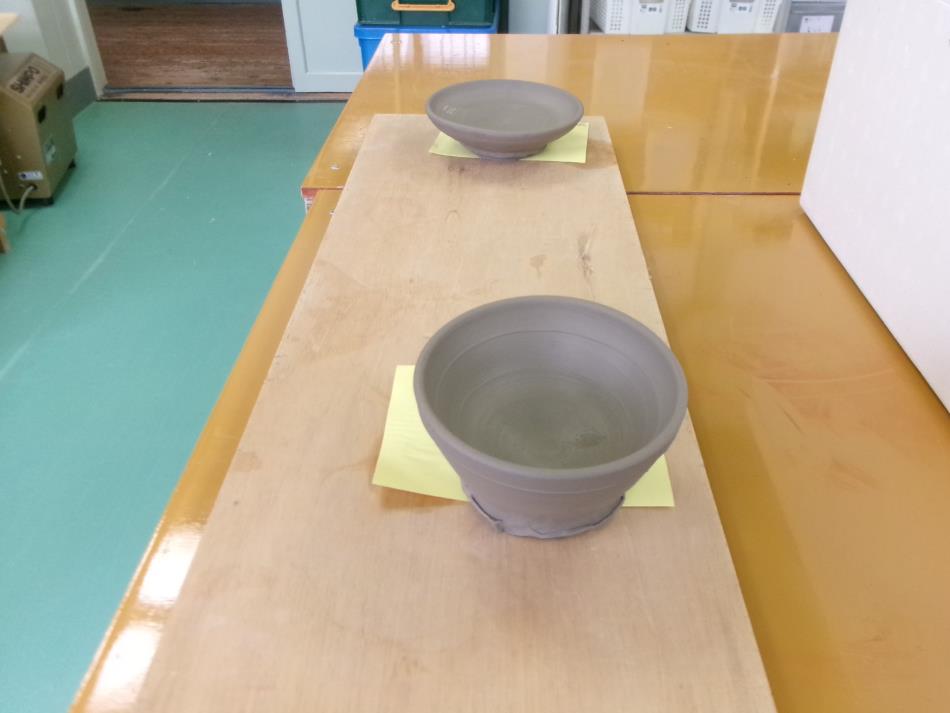 陶芸高台けずり!(^^)!