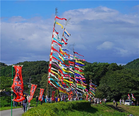 入選【風になびく五色旗】木原進