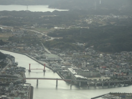 瀬戸大橋上空