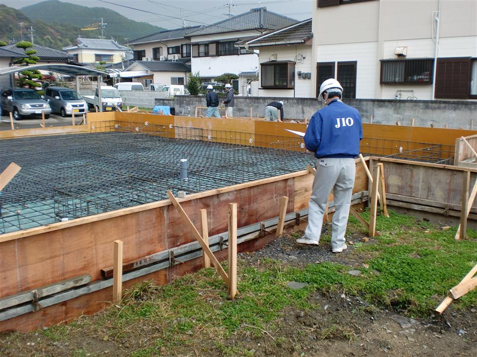基礎配筋検査
