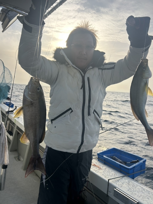 オキアミ五目イサキ釣り