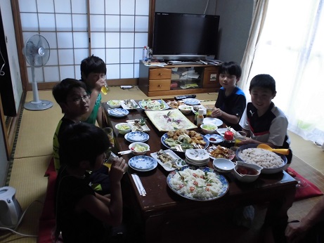宿泊２班