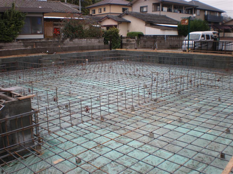 時田邸基礎工事