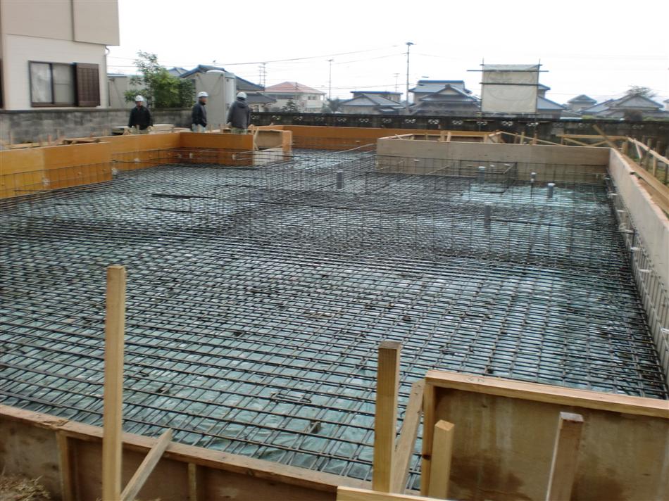 時田邸基礎工事②