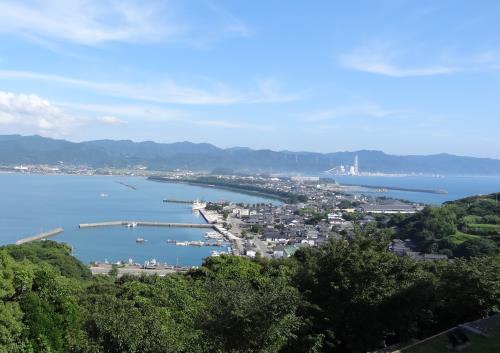 とみおか半島の砂州