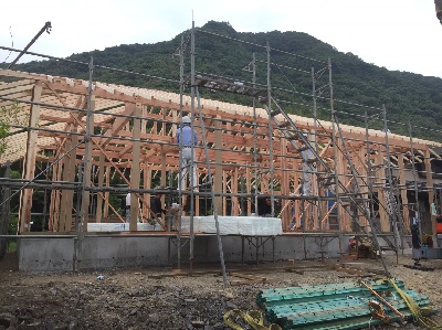 H様邸上棟式