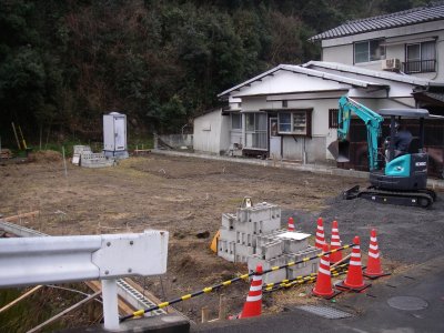 T様邸基礎工事1